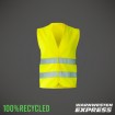 Kinder Öko-Warnweste aus 100% recycled Polyester