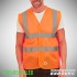 Öko-Warnweste aus 100% recyceltem Polyester EN20471 - YK120 - Yoko