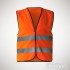 Warnweste ISO EN 20471 gelb und orange